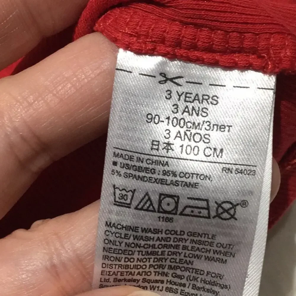 GAP 3t red